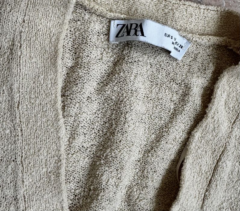 Кофта укороченная кроп-топ zara
