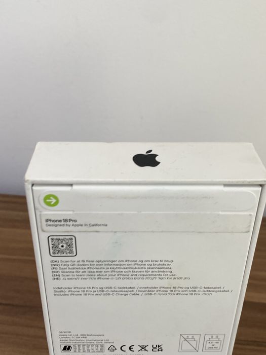 iPhone 18 Pro, 256 GB, Black, Sigilat, Cod produs: 4933/ 7715