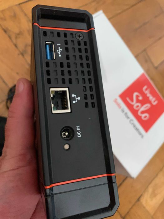 LiveU Solo HDMI , nu Teradek, nu SDI. Streaming LIVE Facebook Youtube