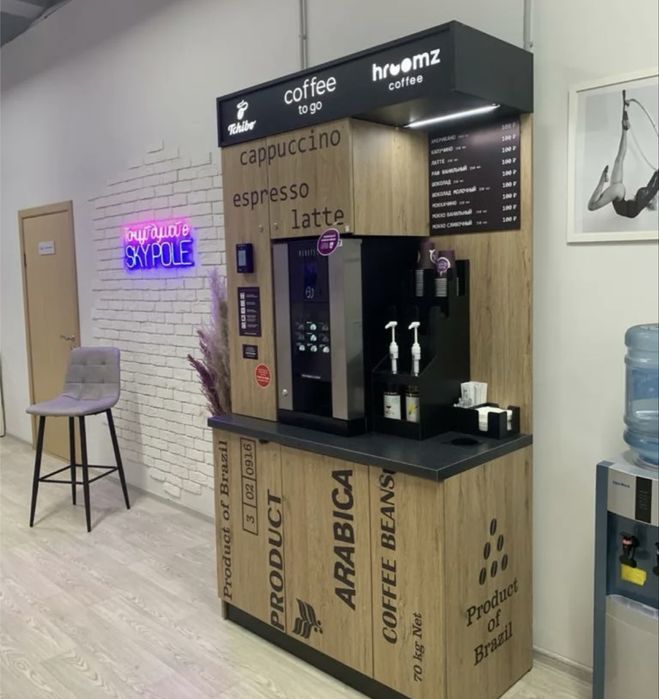 Кофеаппарат готовый новый всё в сборе