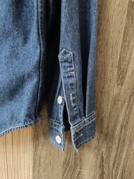 Джинсовая рубашка на мальчика