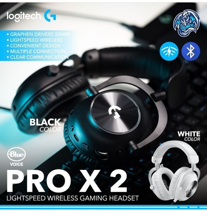 Logitech g pro x 2 wireless Беспроводные Наушники