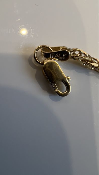 Lanț aur galben 14k nou. Greutate:3.40g, Lungime:40cm, Grosime:2mm