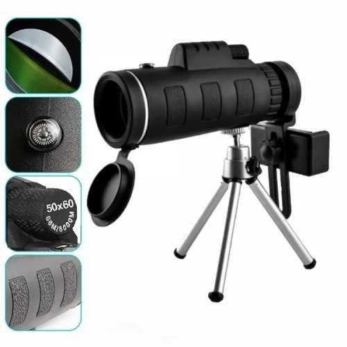 Монокъл със статив и поставка за телефон