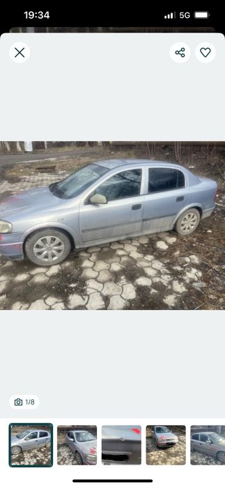 Opel astra g 2001