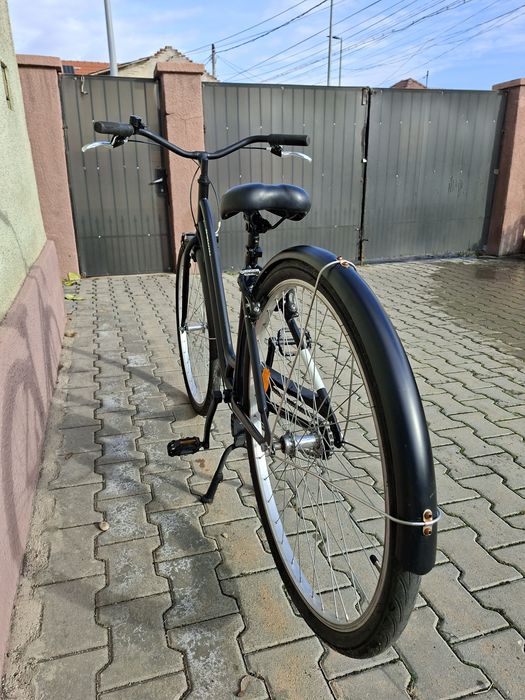 Bicicleta dama B'twin  single-speed, roti 28