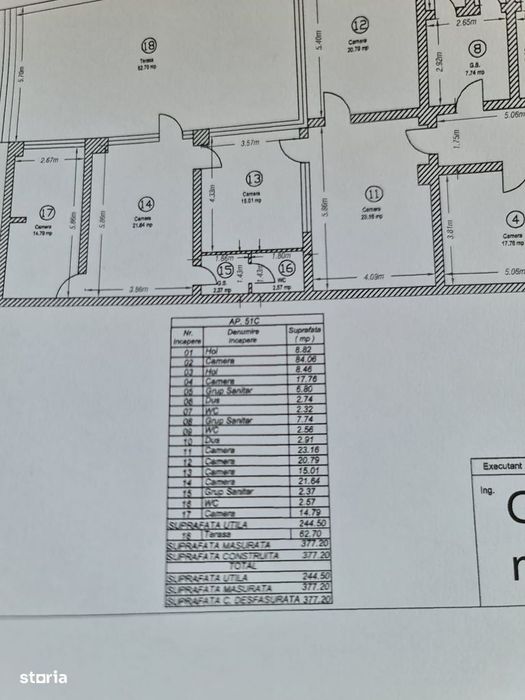 Vand Spatiu Comercial zona Fortuna 2intrari, 377c/245 utili.Comision O