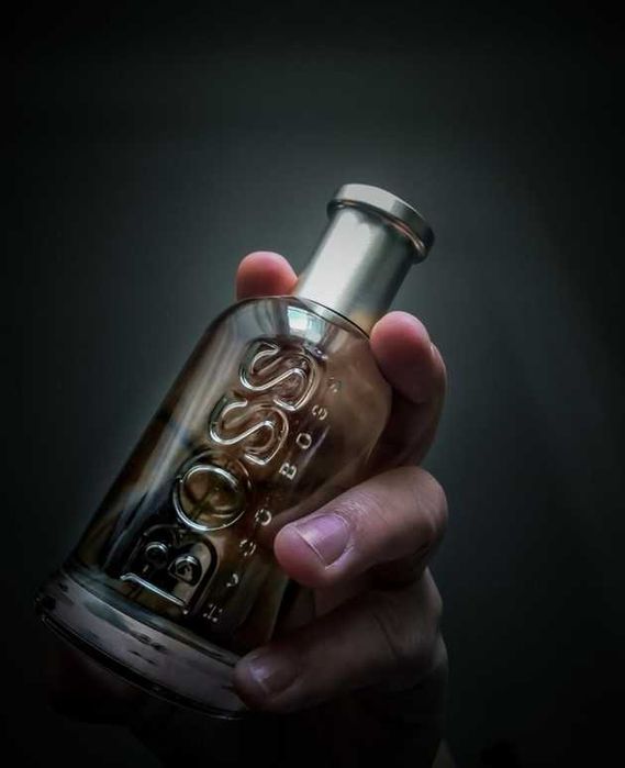 Parfum Hugo Boss - Boss Bottled, Scent, Reverse,  Gold, for man