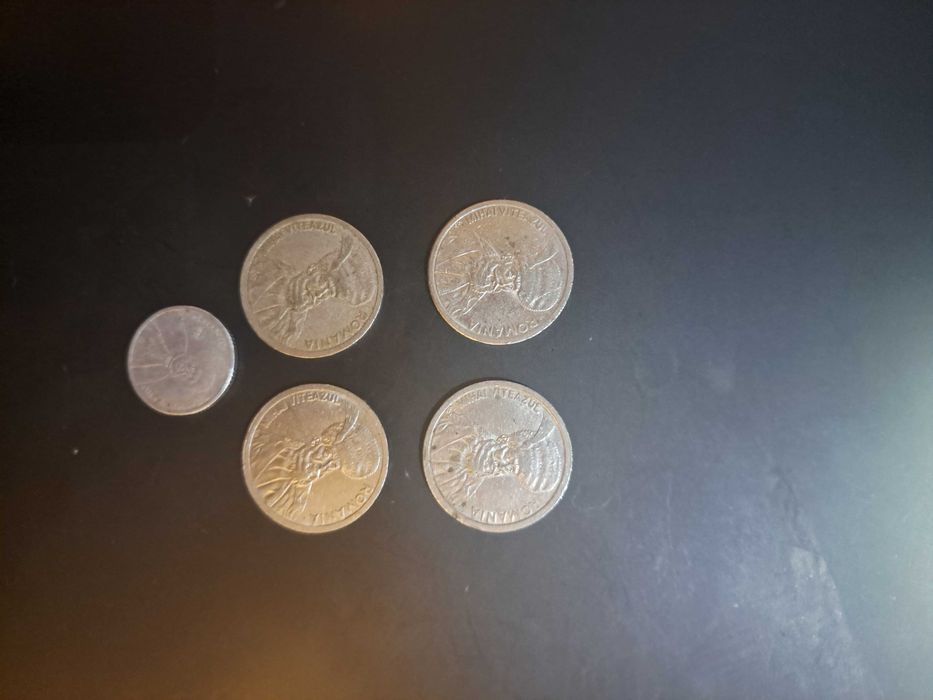 Monezi colectie Mihai Viteazu Constantin Brancoveanu