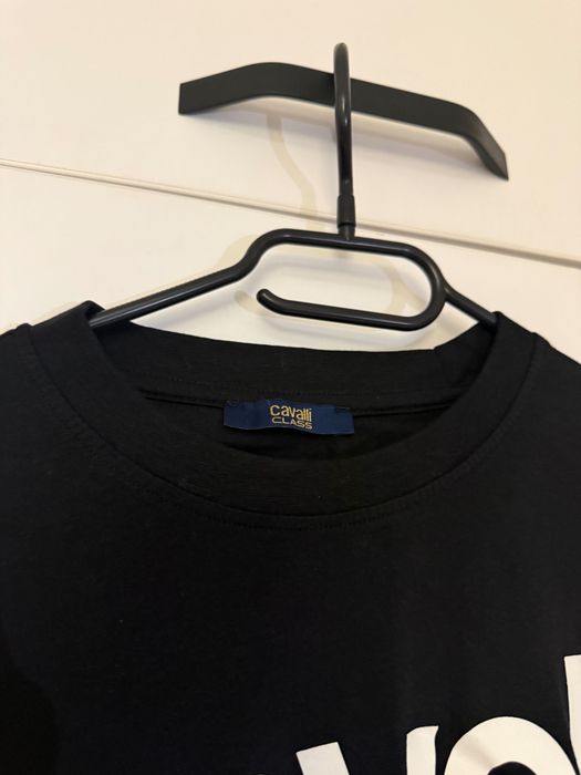 Tricou negru Roberto Cavalli