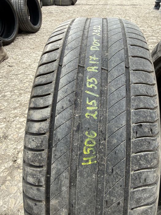 2 броя летни гуми Michelin 215/55 R17 Dot 2622 ном 506
