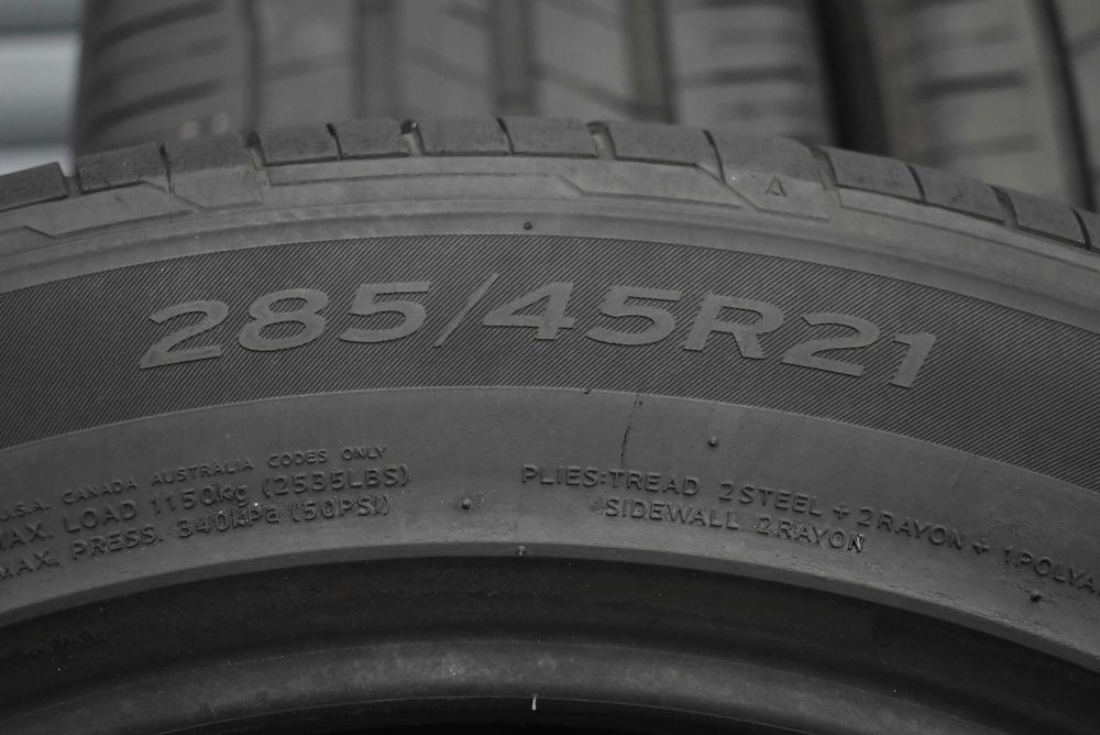 2бр. Гуми 285/45/21 Hankook
