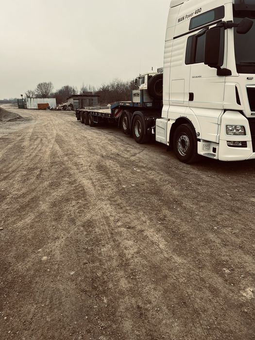 Trnsport agabaritic trailer 48 to extensibil