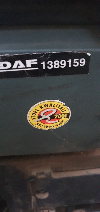 Scaun pernă aer de DAF