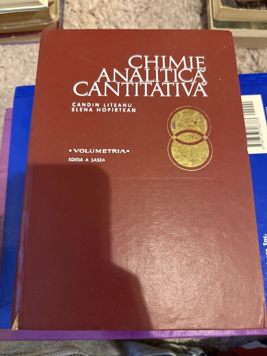 Chimie analitica cantitativa - Volumetria - Candin Liteanu, Hopirtean