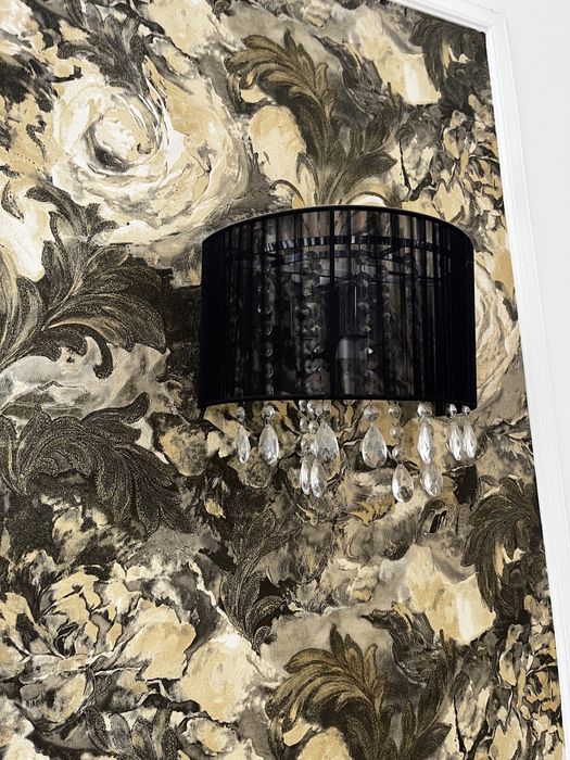 1 buc Aplica perete matase si cristal