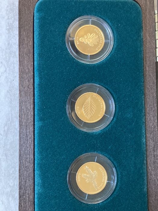 Златен сет монети 24K