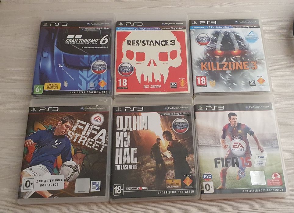 Игры на playstation 3.