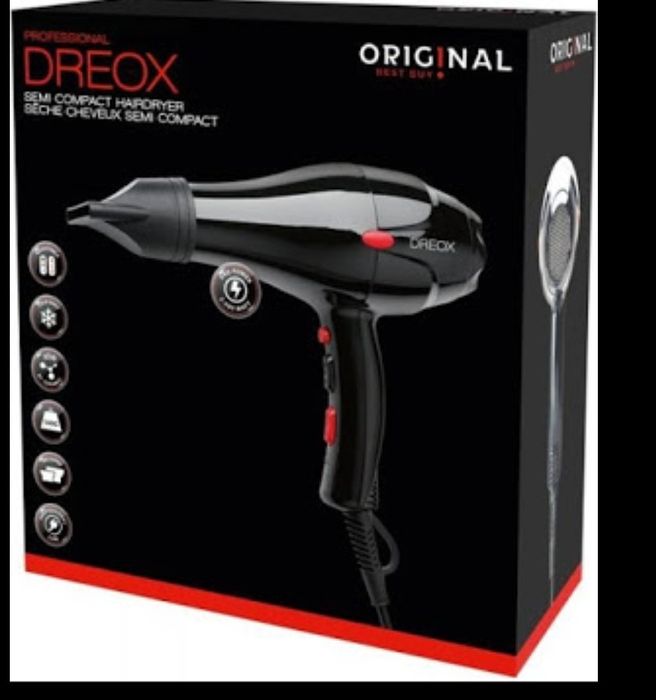 Професионален сешоар Dreox Hairdryer 2000W.