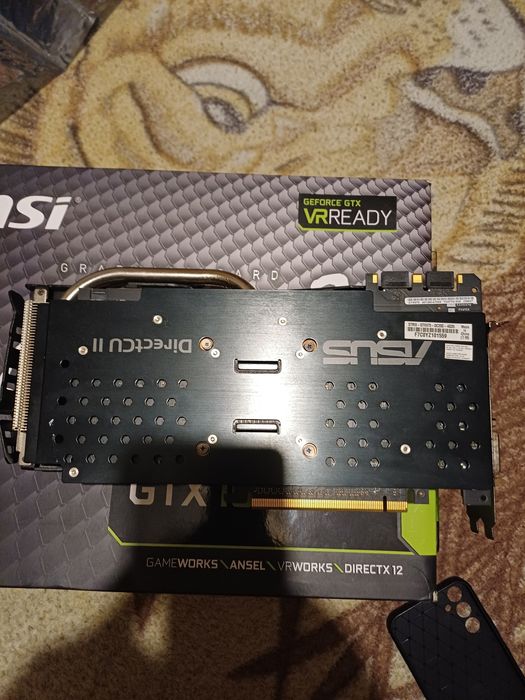 Видео карта Asus  Strix GTX970 4gb