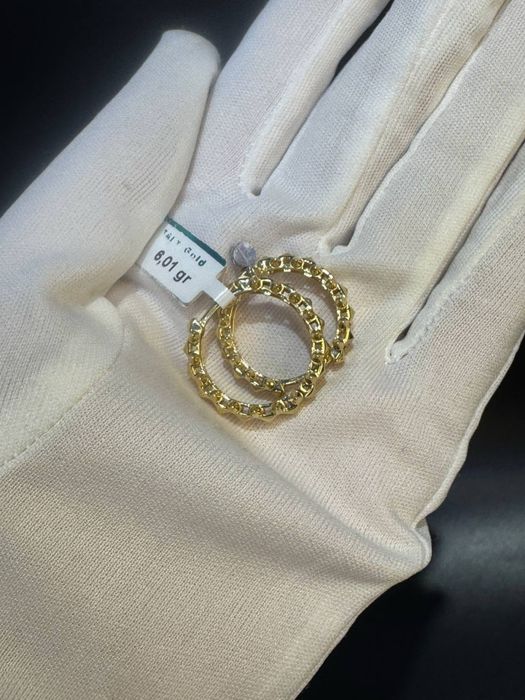 Золото 585  Серьги Масса: 6