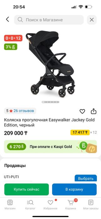 Коляска Easywalker Америка