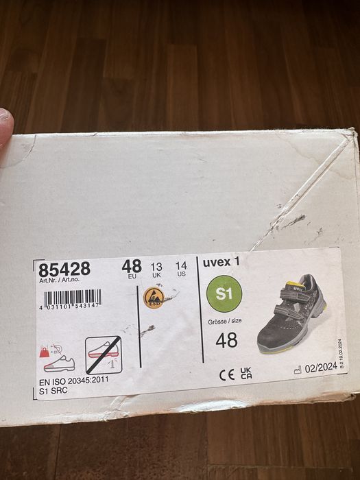 Bocanci protectie uvex 48 noi