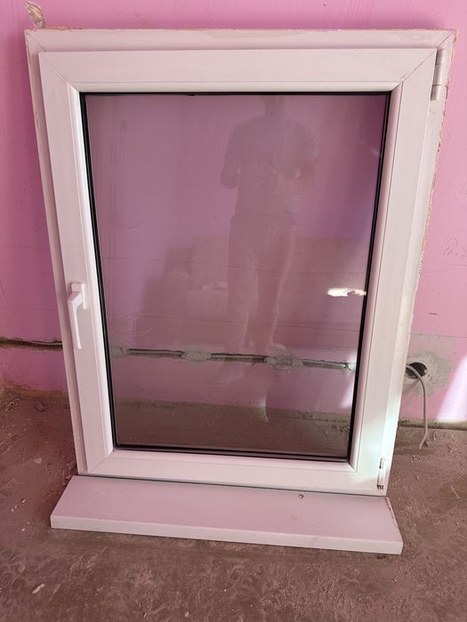 Geam termopan cu rama si pervaz, 86/116 in stare perfecta