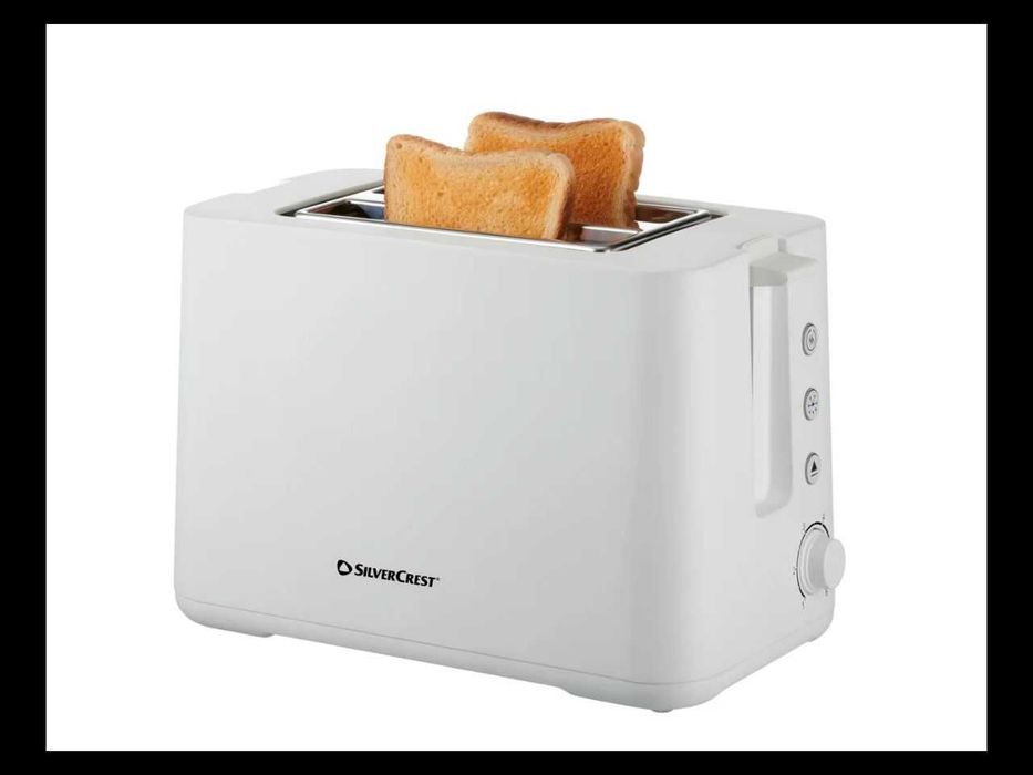Двухсекционный тостер с функцией подогрева хлеба (Германия)