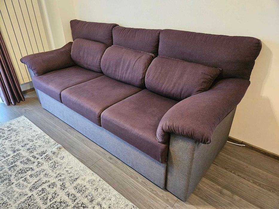 Canapea extensibila 3 locuri stofa