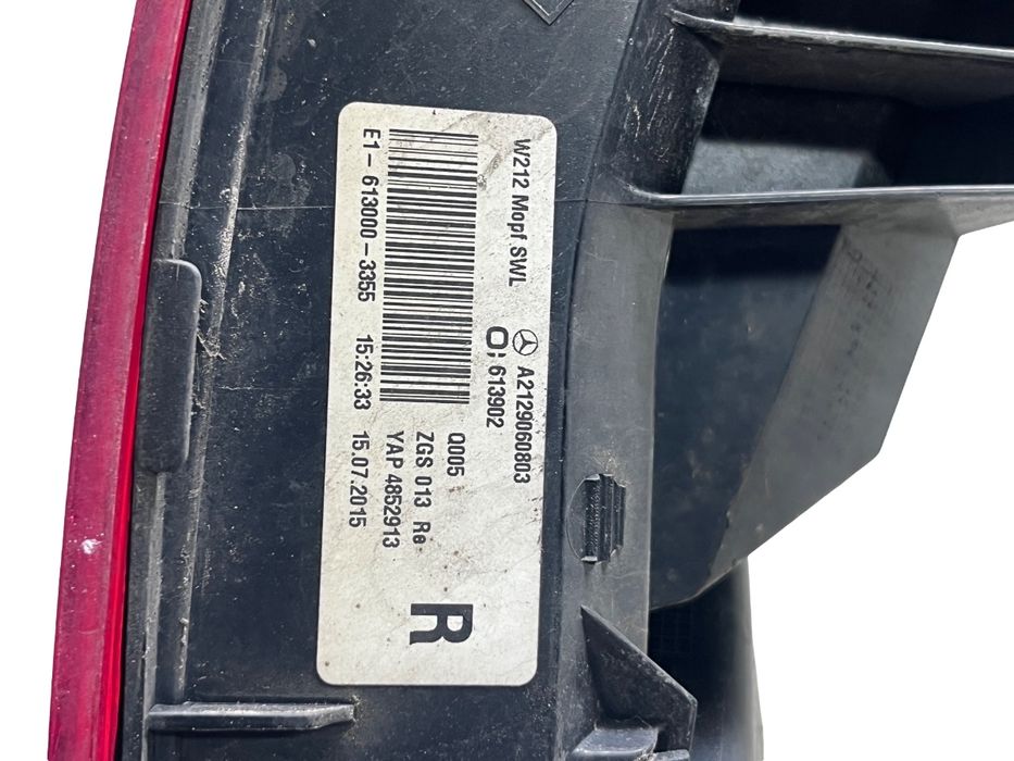 Lampa Spate / Stop Dreapta Spate Mercedes-Benz E-Class W212 Facelift 2