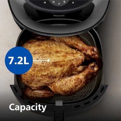 Нов Фритюрник без мазнина Philips 7.2L, 16 режима, лесно почистване