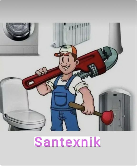 Услуга сантехники сантехник уста мастер унитаз раковина ванна смесител