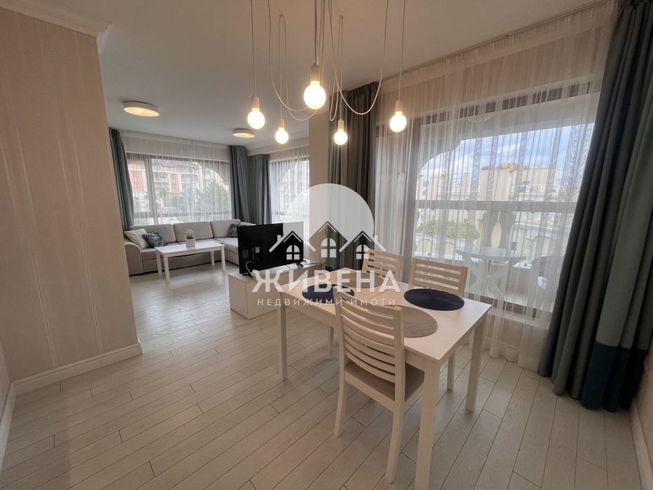 Отдава под наем обзаведен 2-стаен апартамент, м-т Кабакум