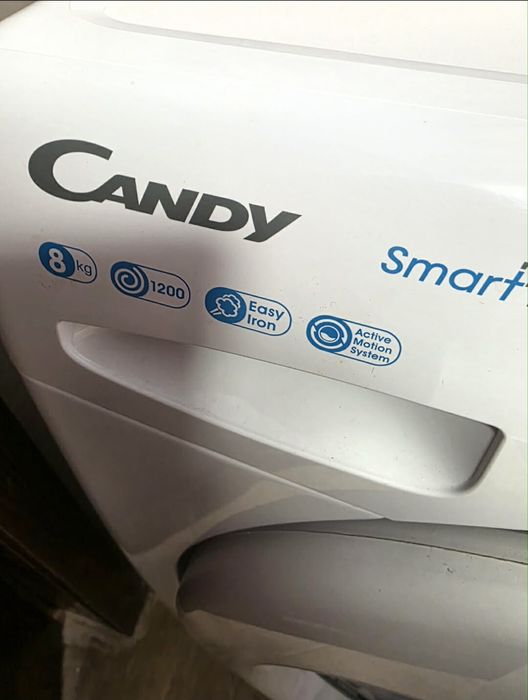 Като нова пералния Candy 8kg Smart wifi