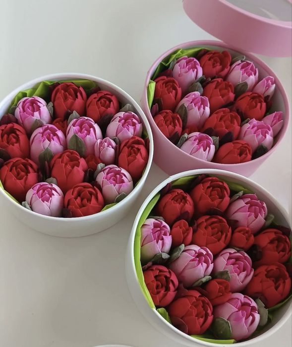 Комплименты, букеты из зефира