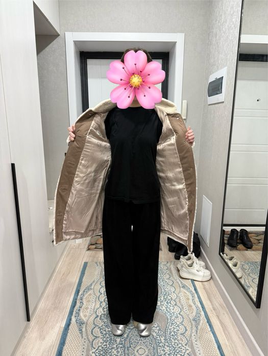 Натуральная шуба из овчины.!