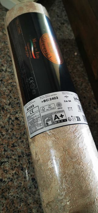 Vind tapet superlavabil, italian, Carrara si adeziv englezesc