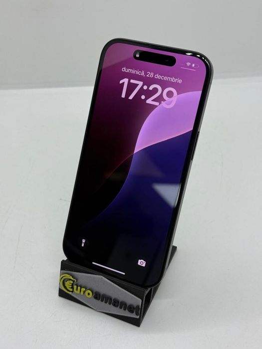 Telefon mobil Apple iPhone 15, 128GB, 5G, Black -A-