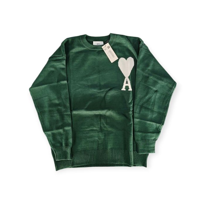 Pulover Ami Paris Verde !! Nou!!