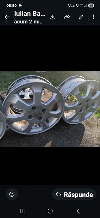 jante aliaj logan pe 15