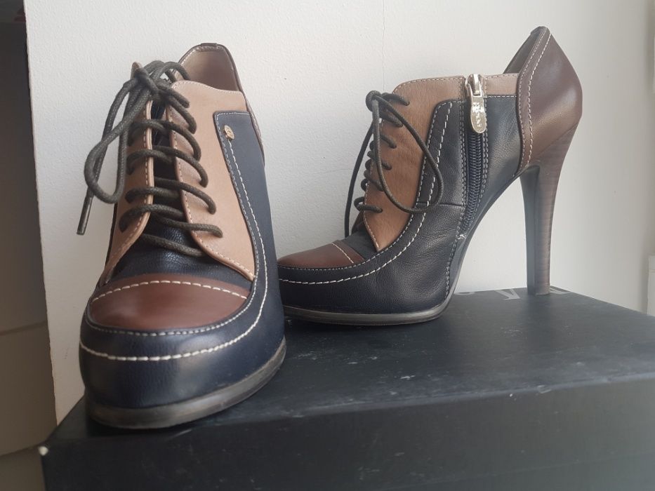 Ботильоны кожаные 37 размер