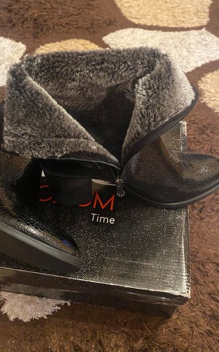 Дамски боти естествена кожа