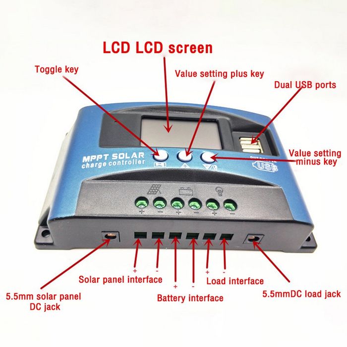 Соларен контролер 100 а. МРРТ