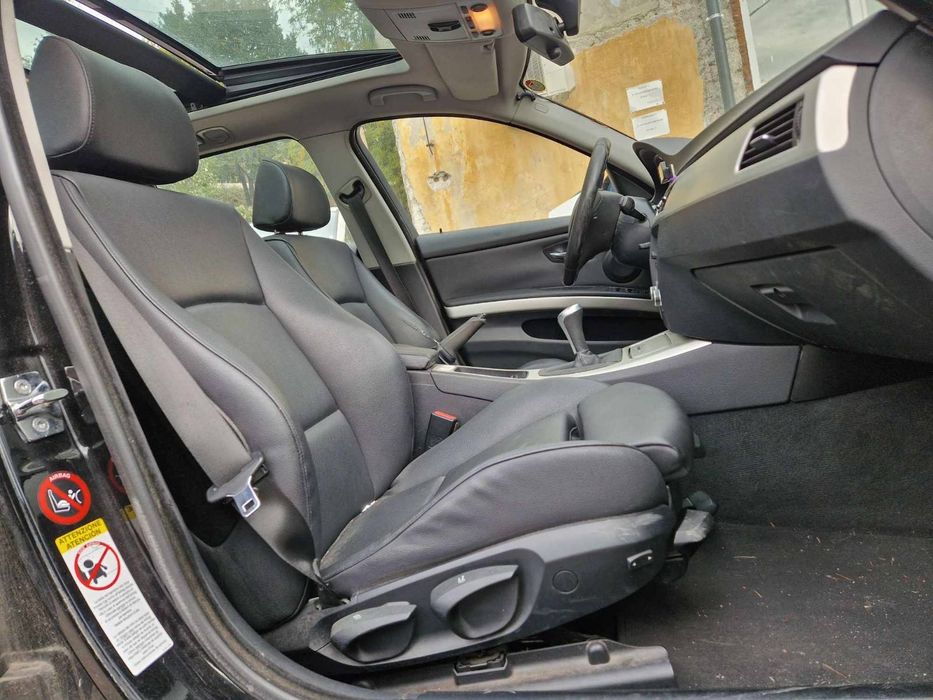 BMW E91 320D 163кс ксенон рекаро ръчка НА ЧАСТИ!