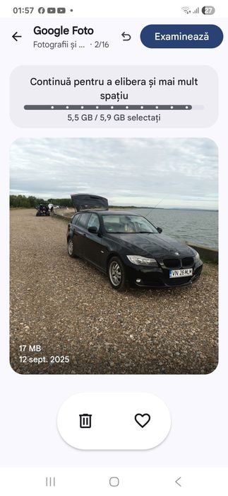 Vand bmw e 91  an 2011 euro 5