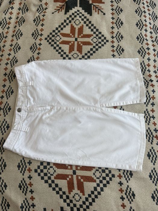 Продается белая джинсовая юбка