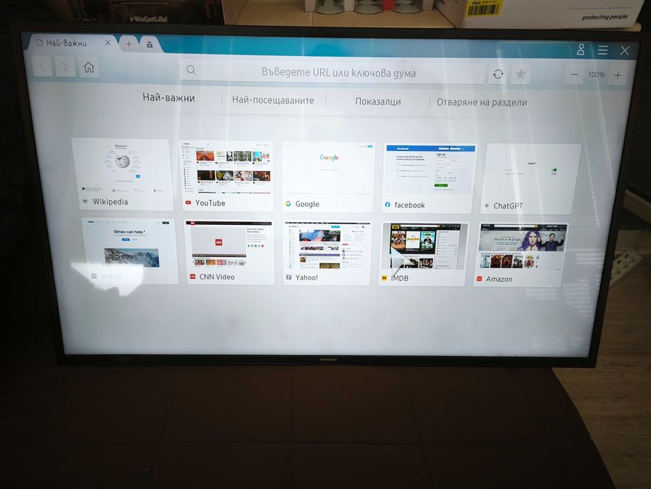 Смарт телевизор Samsung 43'' 4K
