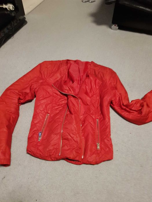 Geaca rosie toamna M
