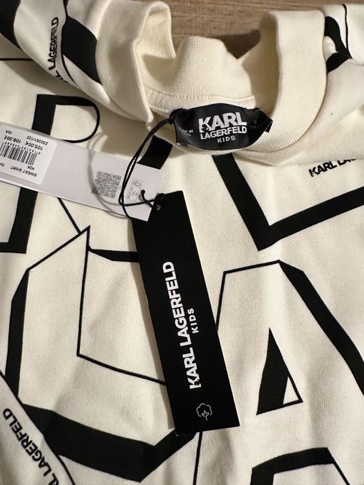 Мъжки суичър/момчешки Karl Lagerfeld с етикет